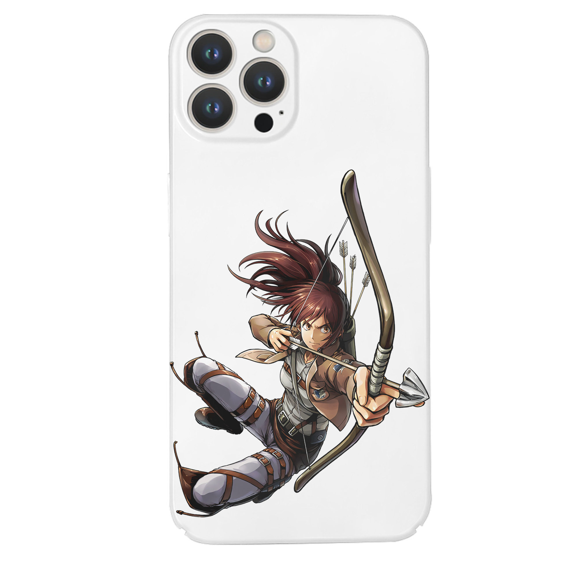 （画像用） 進撃の巨人 サシャ·ブラウス Attack on Titan Sasha Blaus 【iPhone 14シリーズ対応】ハードケース